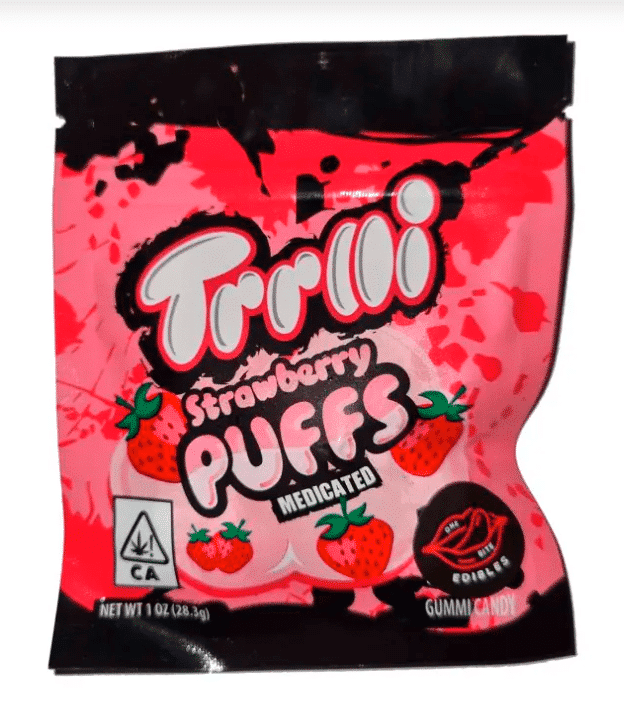 Trolli Strawberry Puffs